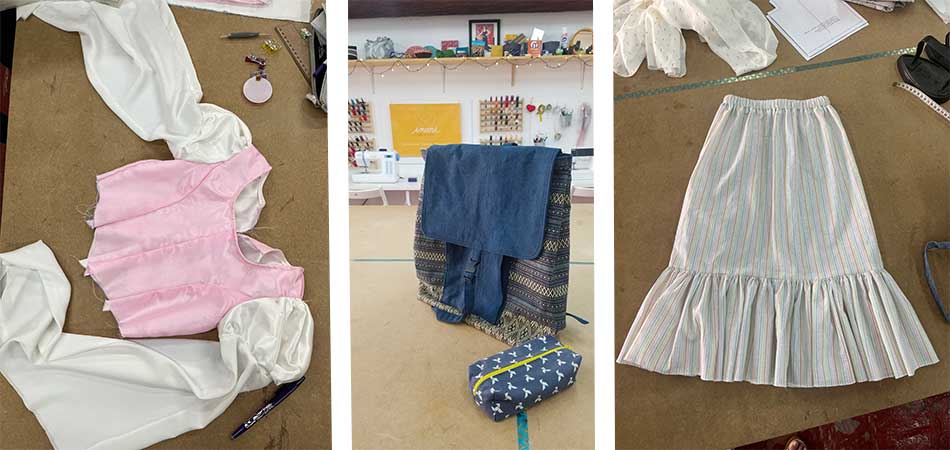 J'apprends a coudre des vetements