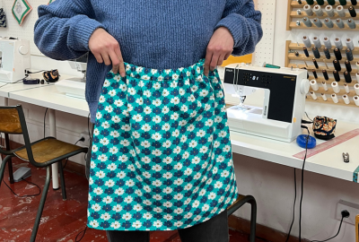 J'apprends à coudre une jupe elastiquée