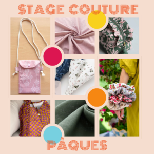 Apprends à coudre pendant les vacances